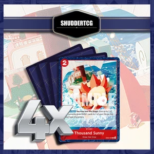 Thousand Sunny EB02-009 Extra Booster: Anime 25th Collection Regular (C) [4X] - Picture 1 of 1