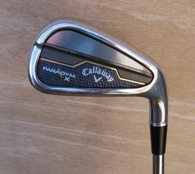 MINT CALLAWAY PARADYM X 7 IRON 27.5 LOFT STIFF FLEX STEEL FITTING CART DEMO - Image 1 of 4
