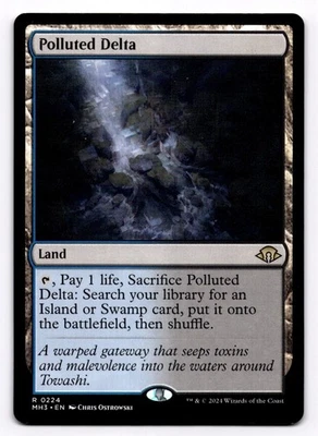 Polluted Delta MH3 224 - Normal - NM - Magic the Gathering - Image 1 of 2