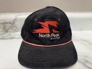 Vintage Keystone Mütze Cap North Peak Colorado Cord Ski Snowboard schwarz - Bild 1 von 7