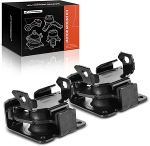 Juego de montaje motor motor delantero izquierdo derecho A-Premium 2 piezas compatible con negro  - Imagen 1 de 8