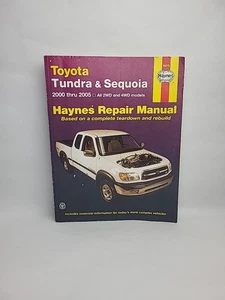 2000 Thru 2005 TOYOTA TUNDRA & SEQUOIA Haynes Repair Service Manual 92078 Wiring - Picture 1 of 5