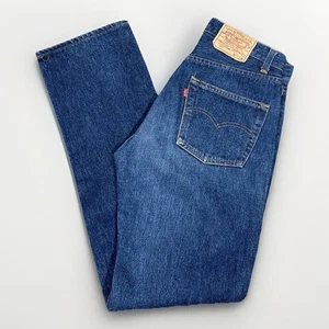 Vintage Levis 501 XX 80s Made In USA Dark Wash 30x32 Actual 31x36 Tag - Bild 1 von 16