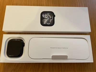 Apple Watch Series 11, 46mm, Jet Black, Aluminium Case (no Strap), 100% Battery  - Image 1 of 4