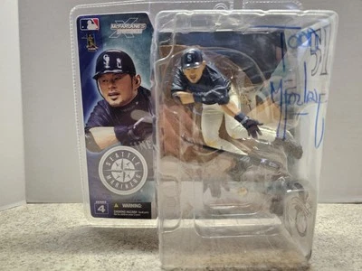 Ichiro Suzuki Seattle Mariners MLB Autographed By Todd McFarlane 2003 Series 4 - Image 1 of 4