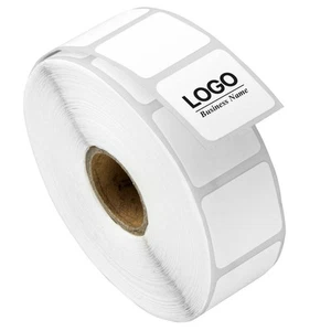 – 1" x 1" Removable Square Direct Thermal Labels - Compatible with Rollo & Ze... - Picture 1 of 7