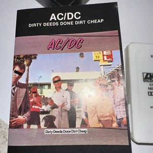 Dirty deeds done dirt cheap AC/DC cassette tape - Picture 1 of 3