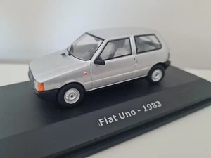 1:43 COCHE FIAT UNO 1983  ATLAS 1/43 MODEL CAR MINIATURA fiat 1 alfreedom - Imagen 1 de 1