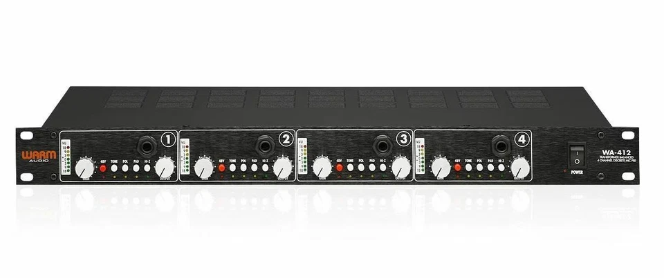 Warm Audio WA-412 4 Channel Microphone Preamp - Image 1 of 1