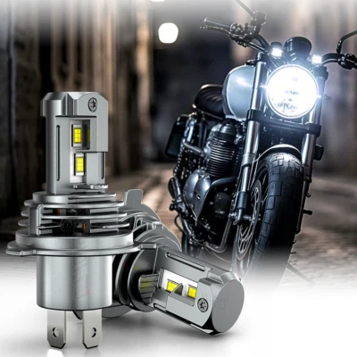 Para Yamaha YZF600R 1995-2007 H4 9003 LED Faro Bombilla Alto/Bajo 6000K Blanco Foto 1 de 4