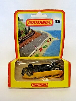 Vintage 1979 Matchbox Lesney Superfast Citroën CX Diecast Car Upside Down in Box - Image 1 of 4