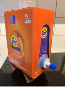 Tide Original Ultra Concentrated HE Liquid Laundry Detergent Eco-Box 96 Loads ✅