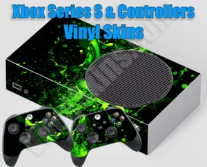 Choose Any 1 Skin Design for Xbox Series S Console + 2 Controllers - Free Ship! - Picture 1 of 6