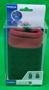 NEW OLYMPUS TOUGH SERIES CAMERA HOLDER SOFT CASE CSCH-121 RED SOFT - Picture 1 of 4