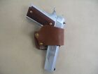  Leather Belt Slide Holster For Colt 1911, Springfield, Kimber, Taurus 1911 Tan 
