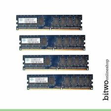 Nanya Kit memoria Ram DDR2 4x1Gb PC2 800Mhz per PC computer Desktop fisso  4GB