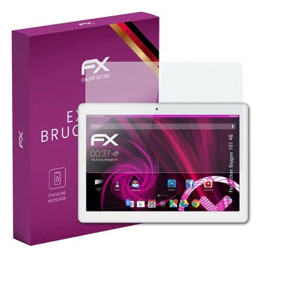 atFoliX Glasfolie für Archos Oxygen 101 4G Displayfolie 9H Schutzpanzer - Bild 1 von 4