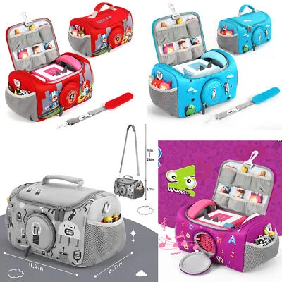 Travel Storage Bag Zipper Hand Organizer Carrying Case for Toniebox Player Audio - Image 1 of 4