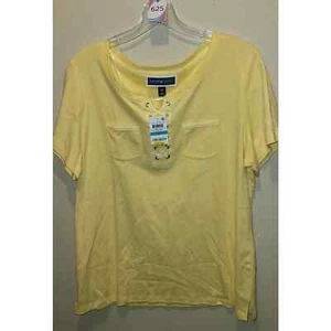 #625 Karen Scott OX Nuevo con etiquetas Zapato Encaje Camiseta Frontal - Imagen 1 de 4