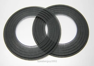 Par de arañas de altavoz negras suaves de 5,5" para Altec - Piezas de reparación de altavoces - Imagen 1 de 2