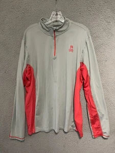 Psycho Bunny Shirt Mens XL Performance Golf Quarter Zip Pullover Long Sleeve - Picture 1 of 5