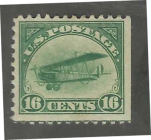 1st ISSUE 16c AIRMAIL BI -PLANE (C2) MNH $125 - Picture 1 of 3
