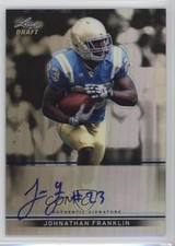 2013 Leaf Metal Draft Prismatic /99 Johnathan Franklin #BA-JF2 Rookie Auto RC