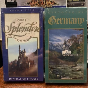 Imperial Splendors/Discovering Germany VHS set, Reader's Digest, New & Sealed - Picture 1 of 3