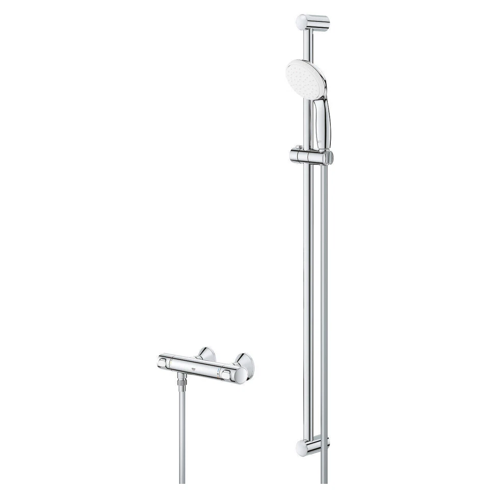 Grohe Grohtherm 500 Thermostat De Douche Avec Ensemble De Douche 34797000