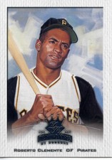 2002 Donruss Diamond Kings Sample Gold #124 Roberto Clemente