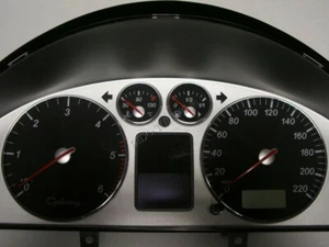 For Ford Galaxy Mk1 FL 00-06 Dash Instrument Chrome Rings Polished Aluminium x4 - Foto 1 di 8