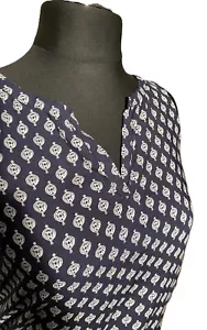 Blaue Tom Tailor Bluse, 100% Viscose, Größe 36 - Bild 1 von 5