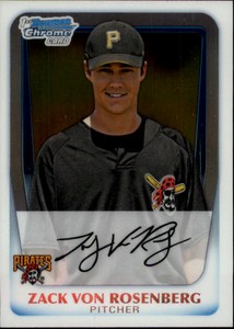 2011 (PIRATES) Bowman Chrome Prospects #BCP193 Zack Von Rosenberg