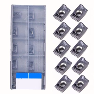 10pcs HM90 APKT 1003 PDR IC908 Indexable Carbide Milling Inserts Lathe Tools C# - Picture 1 of 6