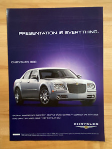 2009 Original Print Ad Chrysler 300 PRESENTATION IS EVERYTHING