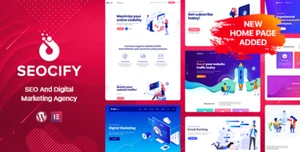 Seocify Theme GPL v3.7 – SEO Digital Marketing Agency WordPress Websites - Picture 1 of 1