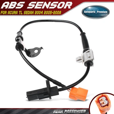 1x Sensor de velocidad de rueda ABS para pasajero trasero derecho Acura TL sedán 2004 2005-2008 Foto 1 de 4