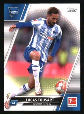 Lucas Tousart 2021-22 Topps Bundesliga #11 SOCCER Card - Image 1 of 2