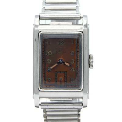 Omega Marine 1939 'Standard' Modelo 3635 Raro diseño impermeable temprano calibre T17 Foto 1 de 4