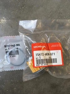 15412-MEN-671 filtro olio HONDA CRF250 CRF450 oil filter OEM 91302-PA9-003 - Imagen 1 de 1