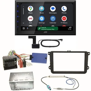 JVC KW-M695DBW Android Auto CarPlay Einbauset für Seat Alhambra Altea XL Leon - Bild 1 von 1