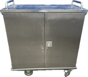 Hammerlit Wäschewagen Transportwagen für Sterilgut aus Edelstahl 114x58x122cm - Picture 1 of 5
