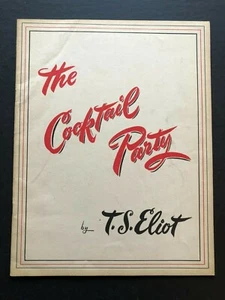 Das Cocktail Party Theater Programm mit Spielzettel (Curran, 1951) - 18 Seiten 8,5"x 11" - Bild 1 von 4