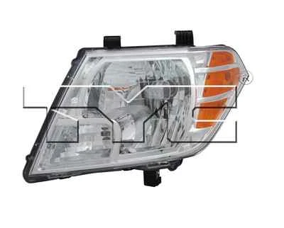 Conjunto de faróis de halogênio do lado esquerdo TYC para modelos Nissan Frontier 2009-2016 - Imagem 1 de 3