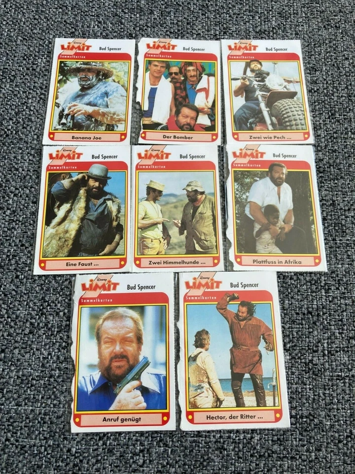 Bud Spencer Disney Limit Sammelkarten German Magazine Trading Card Bundle JobLot - Image 1 of 1