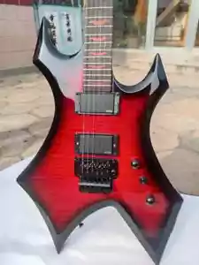 B.C. Rich "Warlock "Electric Guitar, Floyd Rose Vibrato Bridge, Lock String Nut - Picture 1 of 11