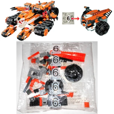 LEGO 70224 Tiger's Mobile Command: NEW SEALED BAG #6 ONLY (partial set) Chima - Image 1 of 4