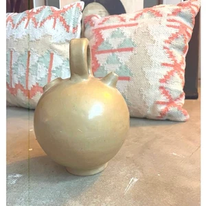 Vintage Antique Artisan Pot Mexican Round orb Ceramic Water vessel, Pottery - Picture 1 of 12
