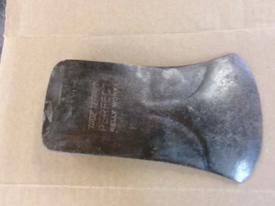 Cabezal de hacha vintage grande de 4,5 lb True Temper KELLY PERFECT bisel fantasma de una sola broca Foto 1 de 4