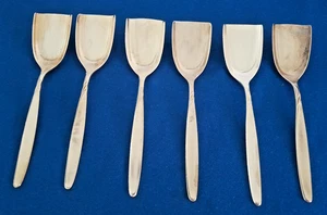 WMF 4500 Rom Besteck 6 Salzlöffel  90er versilbert Art. 1745/11.25 - Picture 1 of 3